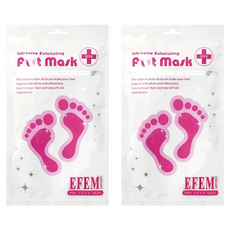 玩美日記 EFEM 神奇去角質足膜, Intensive Exfoliating, 20ml, 2入, 2組