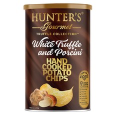 HUNTER'S gourmet 白松露+牛肝菌味 手工洋芋片, 150g, 1罐