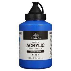 Phoenix 鳳凰畫材 亮光系列 壓克力顏料 BFA15, 500ml, 1色