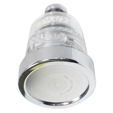 神膚奇肌 濾淨省水器 304不鏽鋼面板 四層過濾 360度旋轉, 1個