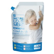 네이쳐러브메레 쿨프레쉬 유아 세탁세제 리필, 1.3L, 1개