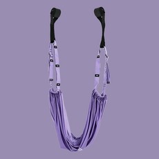 空中瑜珈伸展帶, 紫色, 1個