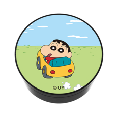 벨르아망 짱구는못말려 꼬마 붕붕카 디자인 차량용방향제 짱구, 1개, 화이트머스크