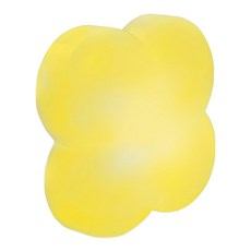 aibo USB充電幸運草造型智能遙控燈, 黃色