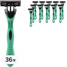 Bonbon LaserMax 一次性剃須刀不銹鋼套組, 36個, 1入