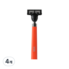 블락 면도기 나이트오렌지, 1개입, 4개