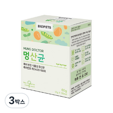 바이오펫츠 강아지 영양제, 30회분, 장건강/유산균, 3박스