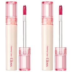 롬앤 글래스팅 컬러 글로스 립틴트, 08 체리업, 2개