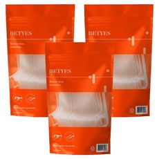 베티에스 일회용 치간 치실, 3개, 600개입, 7.4cm