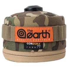 the earth CORDURA 高山瓦斯罐保護套, 迷彩, 1個, 1層