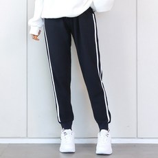 토마토팩토리 여성용 두줄라인 조거팬츠