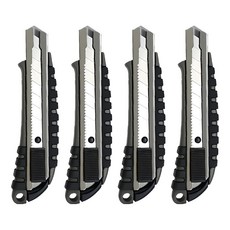 WHASHIN 大型美工刀 18mm KN-351, 混色, 4個