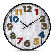 Kinyo 立體北歐掛鐘 CL-201 12吋 307 x 307 x 48mm, 彩色