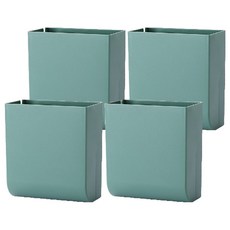 JH Company壁掛式遙控器收納盒 紅色, 綠色, 4個