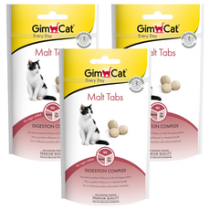 Gim Cat 俊寶俊喵 三合一營養錠 保護腸胃黏膜 幫助吞嚥至體內的毛髮排出體外, 化毛, 3包