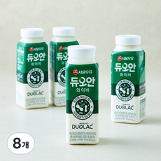 서울우유 듀오안 화이바, 8개, 1개입, 150ml