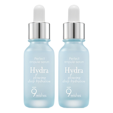 나인위시스 하이드라 스킨 앰플 세럼, 25ml, 2개