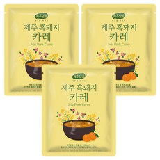 오뚜기 제주담음 제주 흑돼지 카레, 250g, 3개