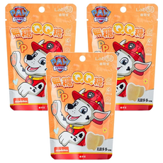 Lab52 齒妍堂 無糖QQ糖 汪汪隊聯名款 乳酸多多口味, 多多, 30g, 3包