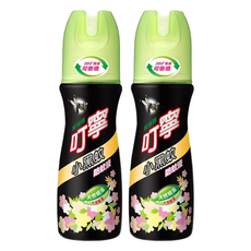 叮寧 小黑蚊防蚊液, 不含敵避DEET及樟腦油 360°噴頭, 100ml, 2瓶
