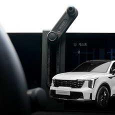 JUPAZIP 新款 Sorento MQ4 車用手機支架, 1個, 黑色