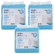 毛乾爽 寵物尿布墊 薄款, 3包, 50片