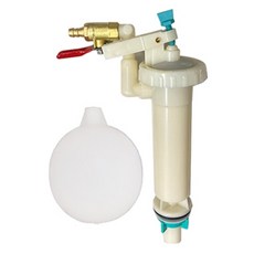 動手族 單體馬桶進水器組 300g, 透明 + 象牙白