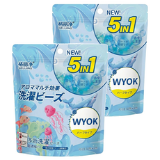 格麗淨 5合1濃縮型香氛洗衣球 海洋香, 60個裝, 2組