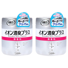 ST 雞仔牌 消臭力 車用離子除臭劑 透明珠 無香, 90g, 2罐