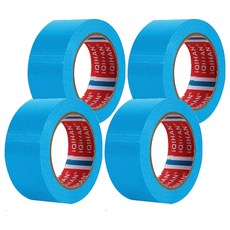 다다 고점도 강력 면 테이프 45mm x 50m, 하늘색, 4개