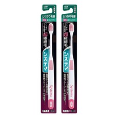 LION 獅王 Systema 細潔 強韌堅固超迷你刷頭牙刷, 1入, 2個