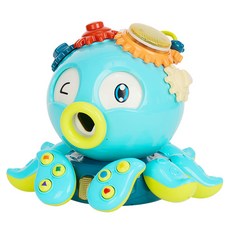 Kes.B 可玩耍的蠕動章魚旋律玩具, 薄荷綠, 1個
