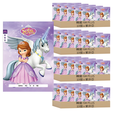 韓國 hM PLUS Heemang Note Disney 角色小學通知本, 索非亞, 40個
