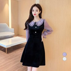 POPLARNC 女款 Murray 連身裙 含大尺碼, 紫色