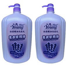 Han Young 涵漾 薰衣草精油洗髮乳, 2L, 2瓶