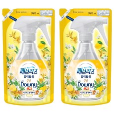 febreze 風倍清 Downy 強力除臭 織物除臭劑 柑橘馬鞭草香 補充包, 320ml, 2個