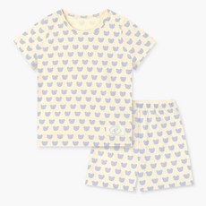 Uni FRIend 童款小熊印花居家短袖上衣+短褲