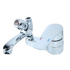 洗臉盆淋浴兩用水龍頭 金屬 ABS DS-460C, 1個