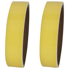 DITREE 夜光反光膠帶, 2個, 黃色