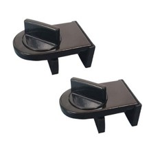 Baiduru窗戶固定鎖 黑色, 2個