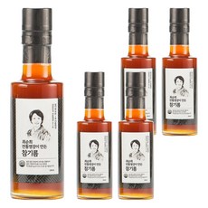 Seungin Food 由傳統名匠崔順姬製作的香油, 180ml, 5個