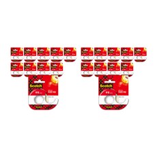 3M 思高膠帶臺 18mm x 15m 581D, 透明, 20個