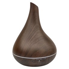 細口木紋香薰機 附1瓶精油 香味隨機 300ml, CAAD0061BS1, 深色木紋