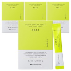 Prum wellness 清爽酵素 鳳梨口味 30入, 4個, 90g