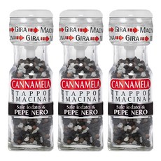 칸나멜라 페퍼 솔트, 35g, 3개