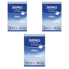 크리넥스 밀크 에센스 로션 미용티슈 2겹, 180개입, 9개