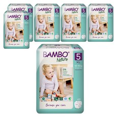 Bambo Nature 伴寶樂 黏貼型尿布, 5階段, 132張