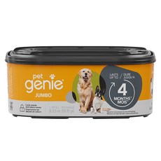 加拿大 Pet Genie 寵物鎖便桶多層鎖臭塑膠袋匣 加長型, 藍色, 1個, 1個裝