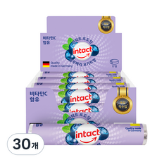 intact 葡萄糖口含錠 藍莓優格口味, 30條, 44g