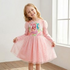 Secret Jouju 女童芙蘿拉蜜桃洋裝